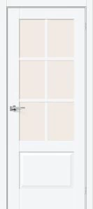 Межкомнатная дверь Прима-13.0.1 White Silkwood BR5962